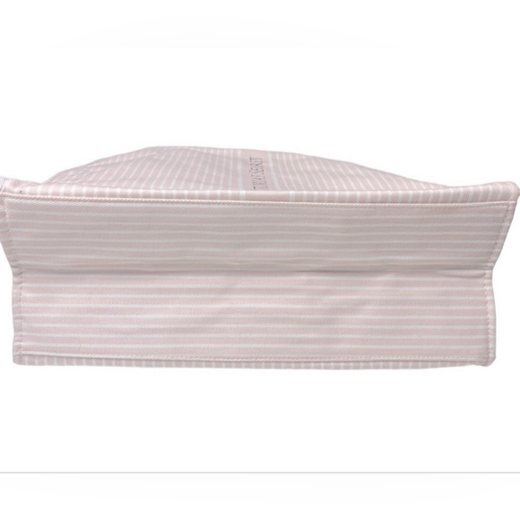 Victoria's Secret Pink Striped Tote Bag New - Picture 5 of 7